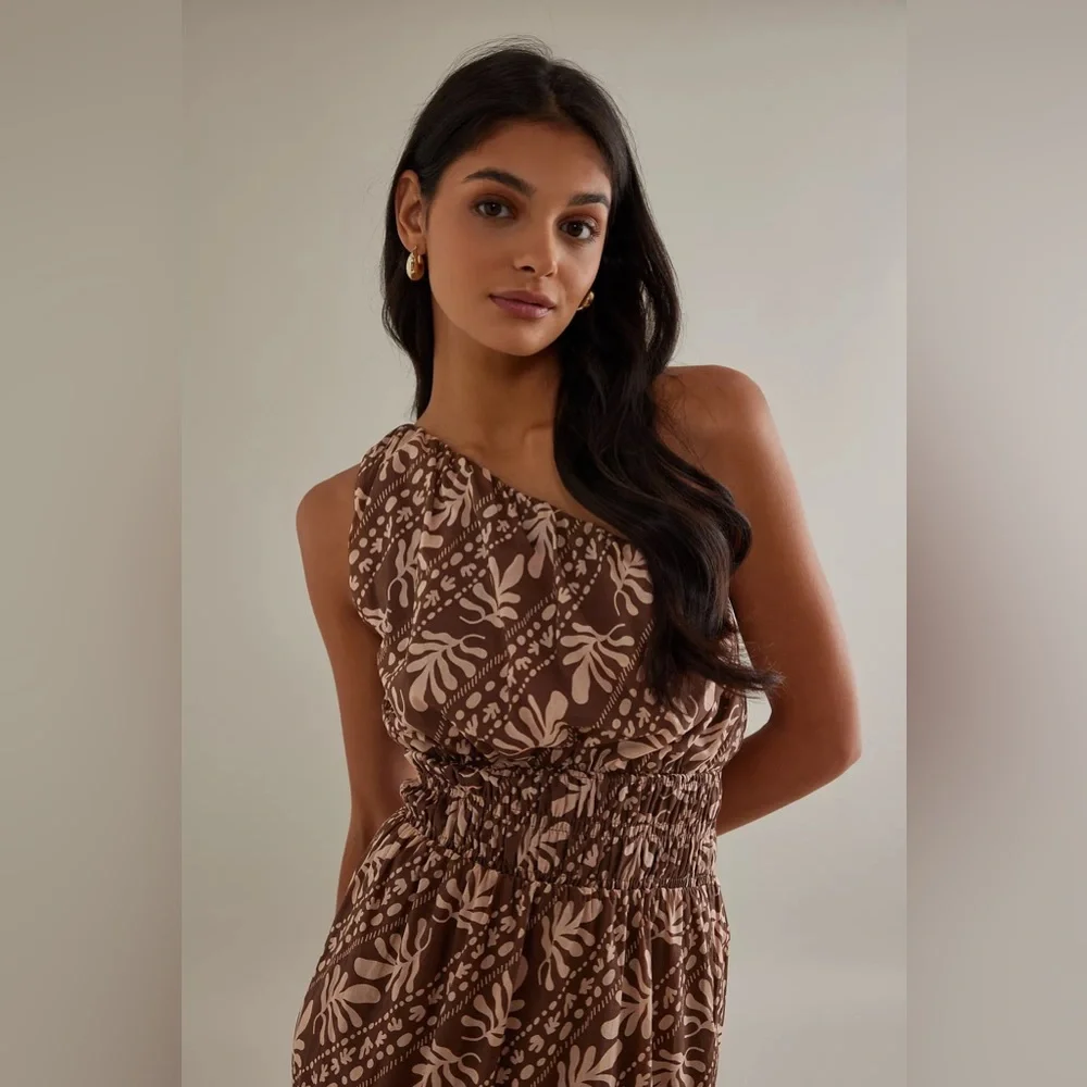 Charlie Holiday - One Shoulder Maxi - Size S NWT - Picture 1 of 10